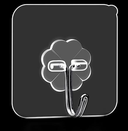 免打孔無痕掛鉤強力粘膠透明墻壁壁掛衣服掛鉤防水粘鉤鉤子