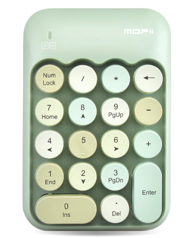 無線迷你鍵盤藍牙筆記本電腦手機朋克復古便攜數(shù)字小鍵盤