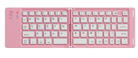 新款藍(lán)牙折疊鍵盤(pán)便攜手機(jī)平板電腦辦公靜音鍵盤(pán)全系統(tǒng)通用